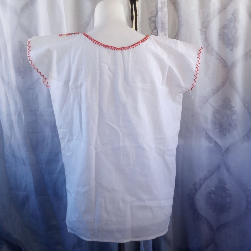 New Mexican top embroidery handmade size small and medium ( Hang ) - Picture 2 of 4